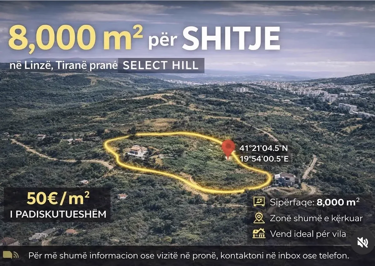 Land • 8000m²