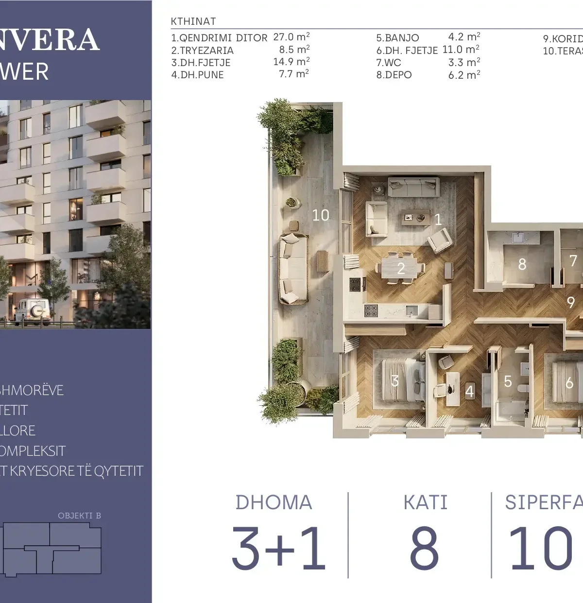 Apartament • 106.3m2