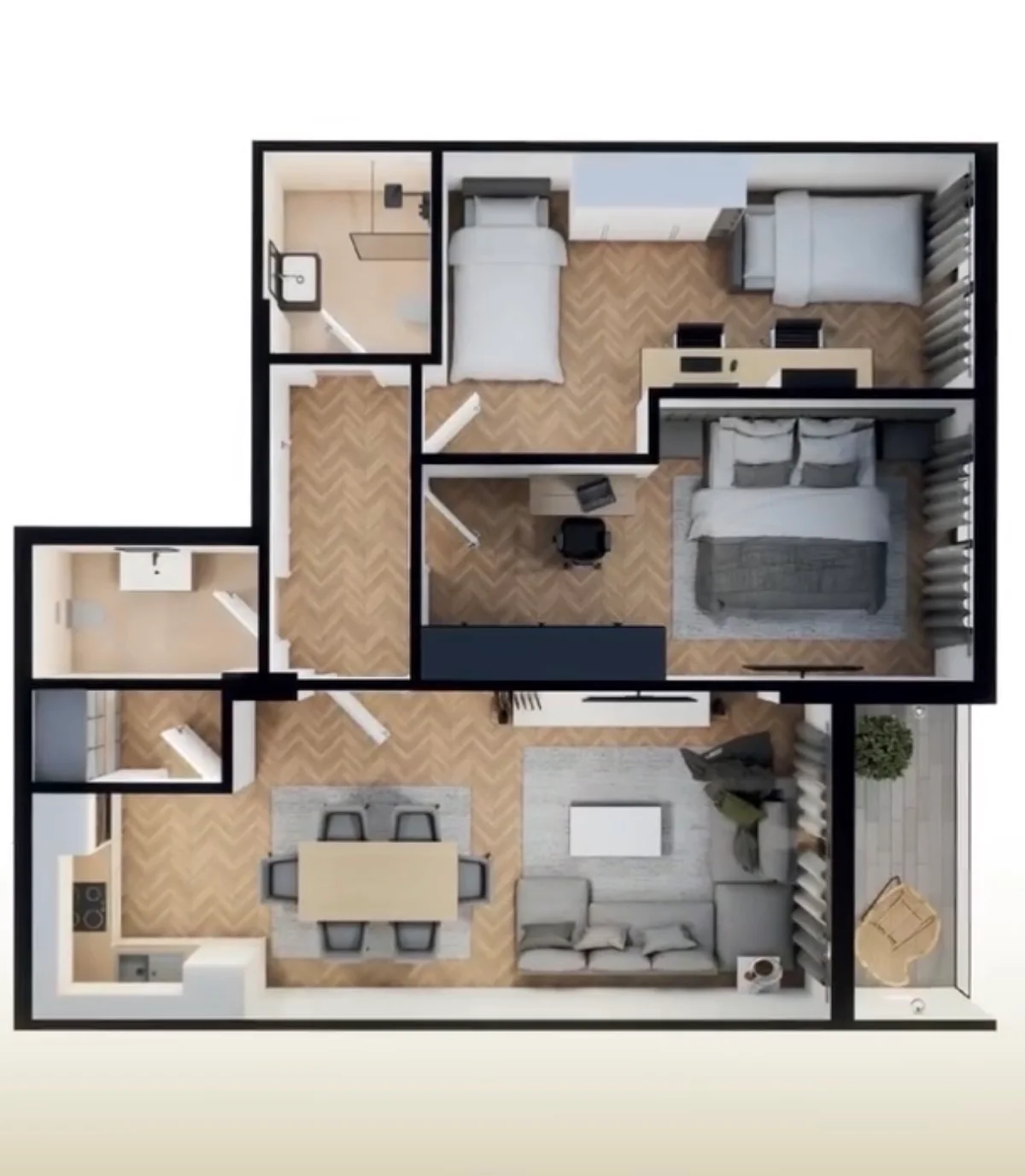 Apartament • 88.24m2