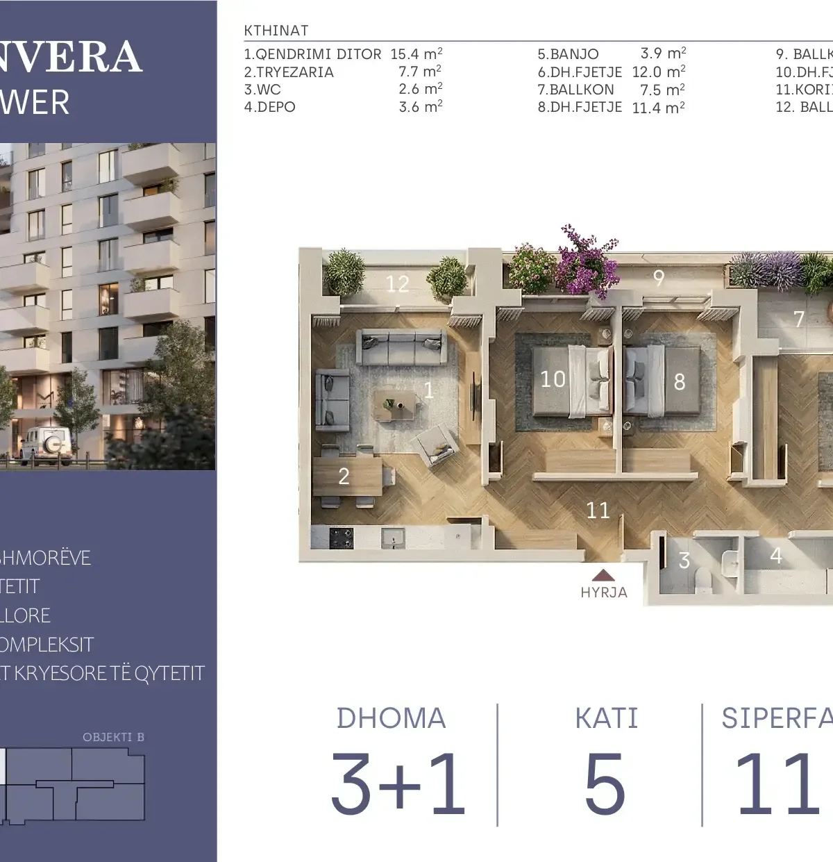 Apartament • 113.6m2