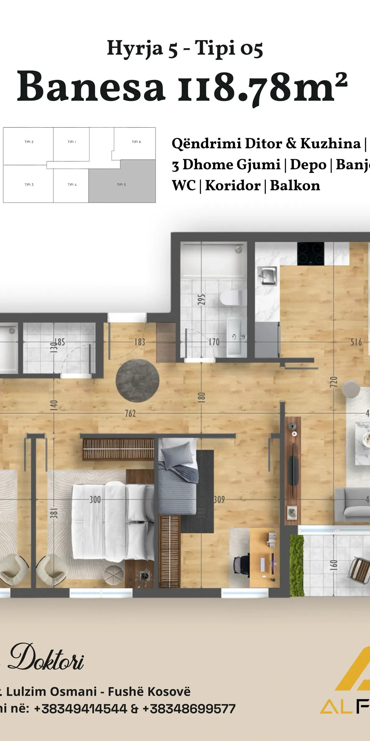 Apartment • 118.78m2