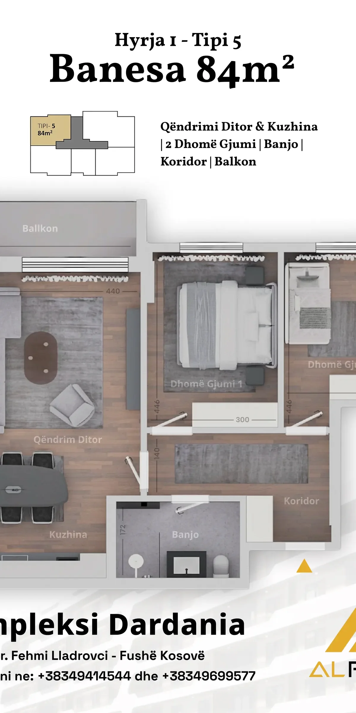 Apartment • 84m2