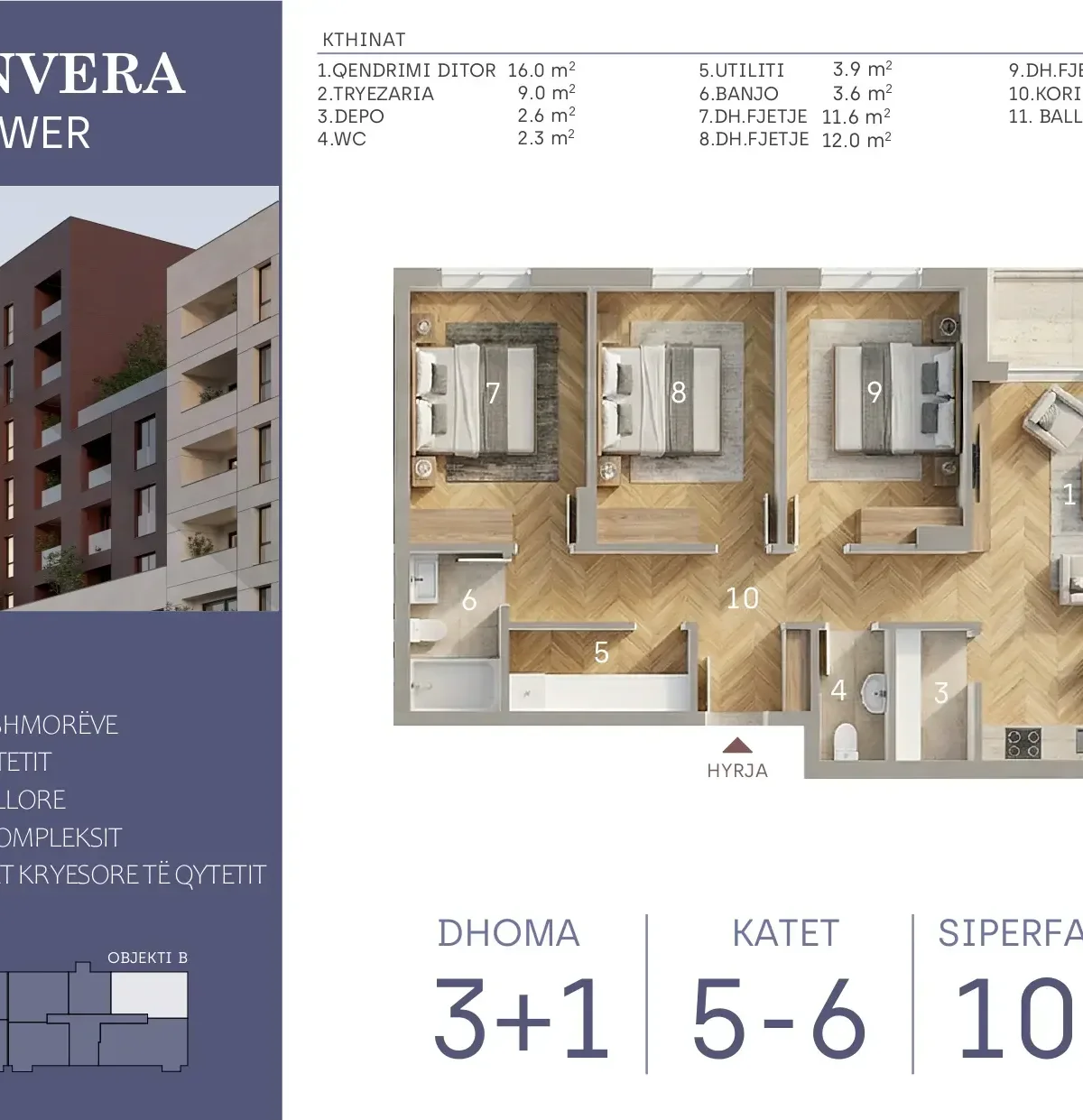 Apartament • 101.8m2