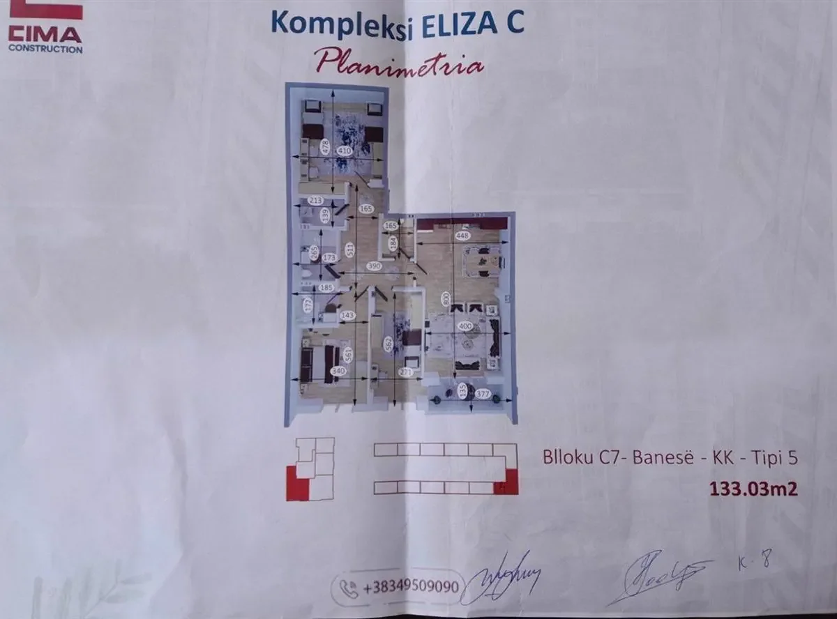 Apartment • 133.03m2 5
