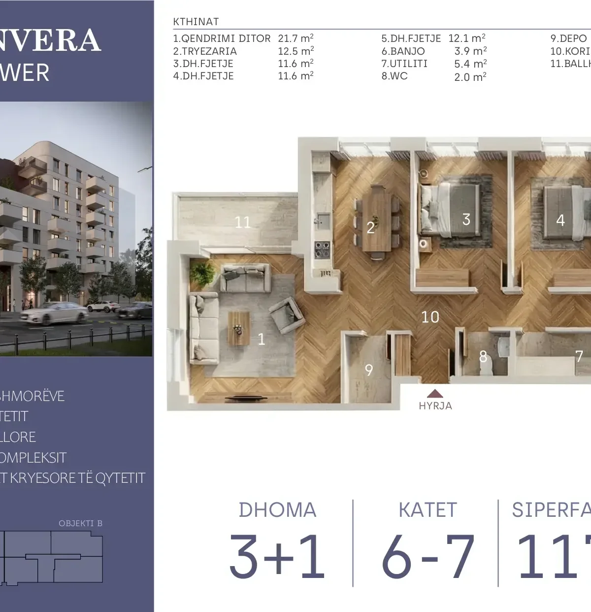 Apartament • 117.9m2