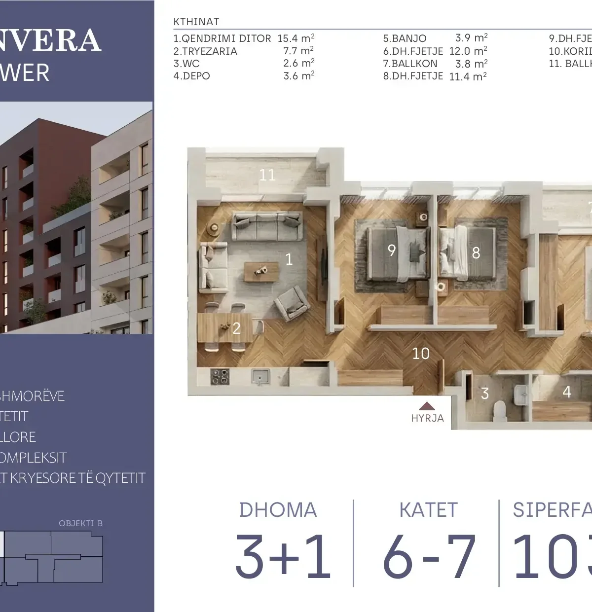 Apartament • 103.4m2