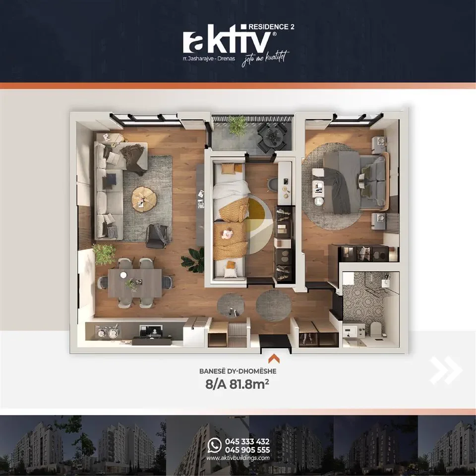 Apartment • 81.8m2
