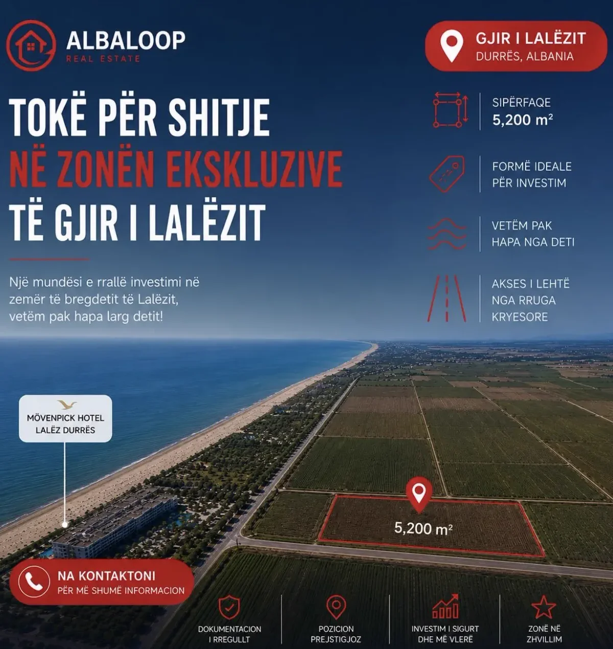 Beachfront / Coastal • 5200m²