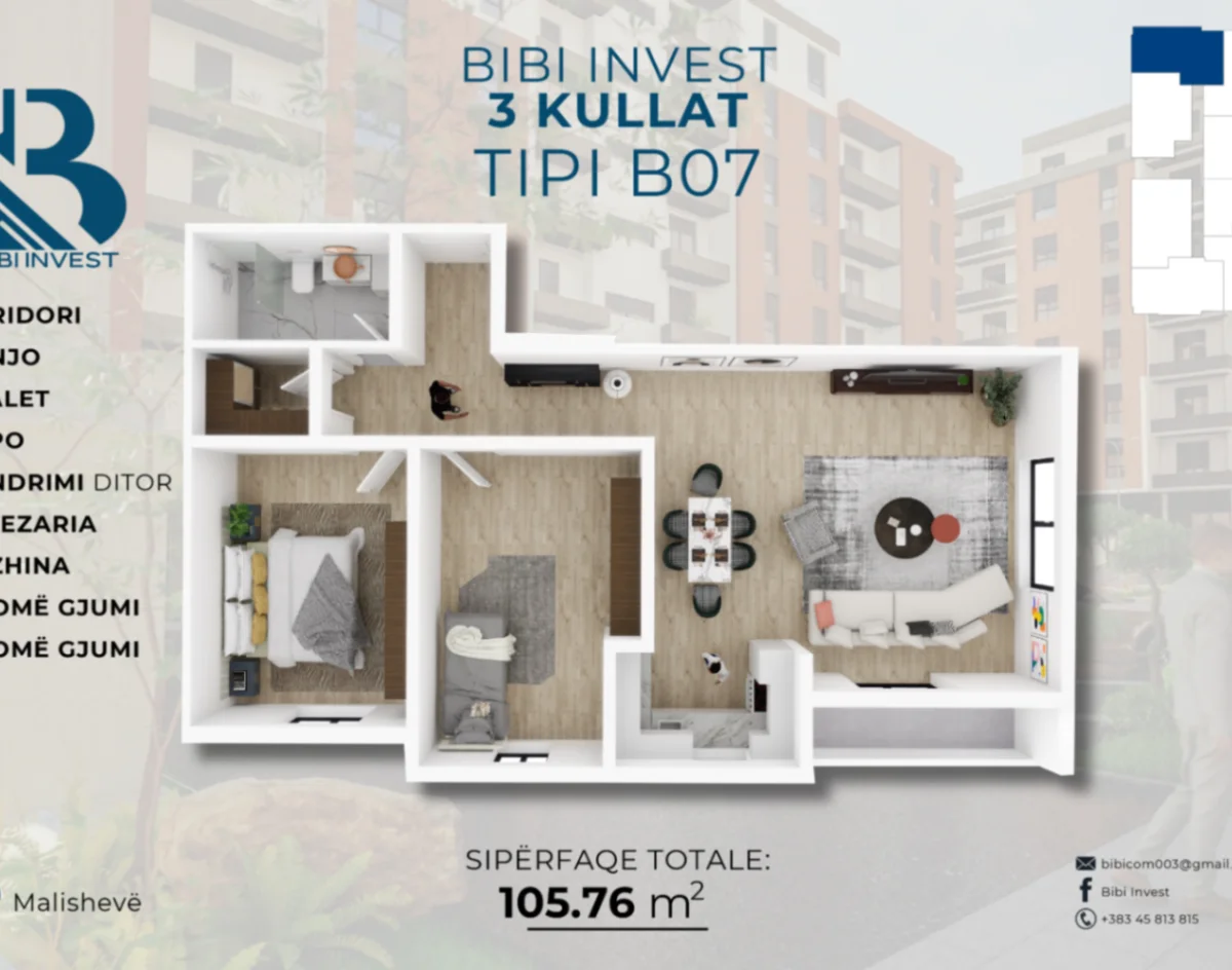 Apartament • 105.76m2