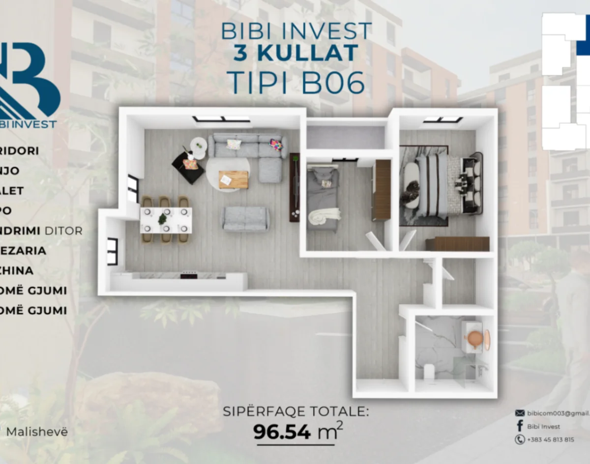 Apartament • 96.54m2